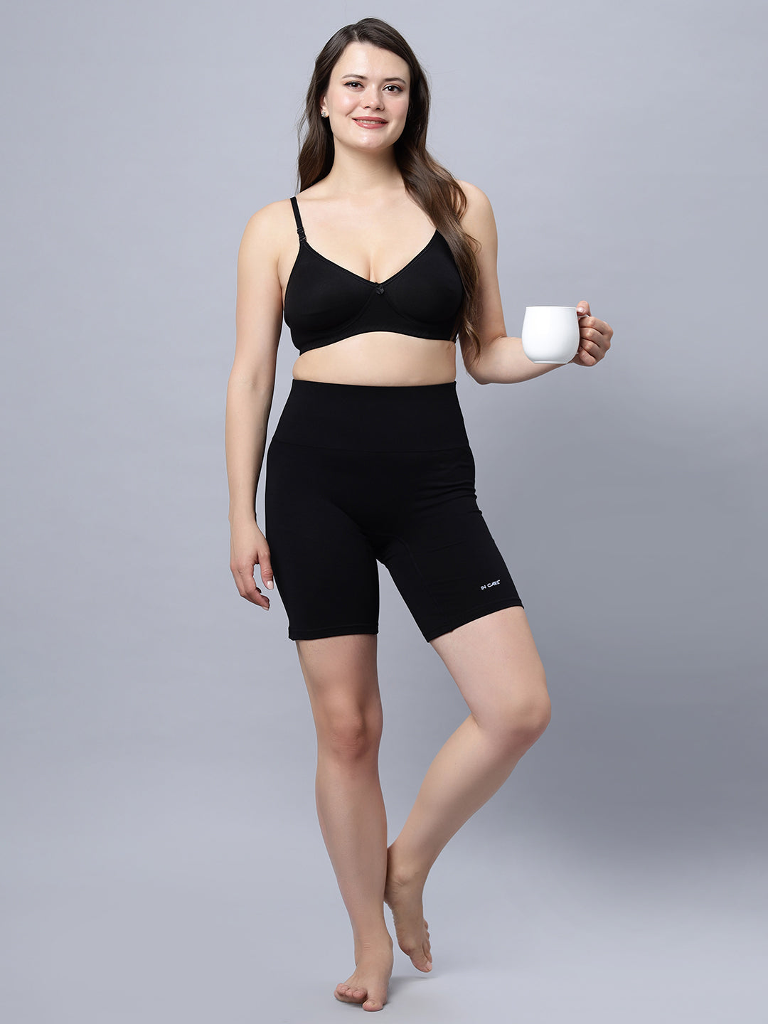 Navya Medium coverage T-shirt Bra with Non Padded and detachable straps