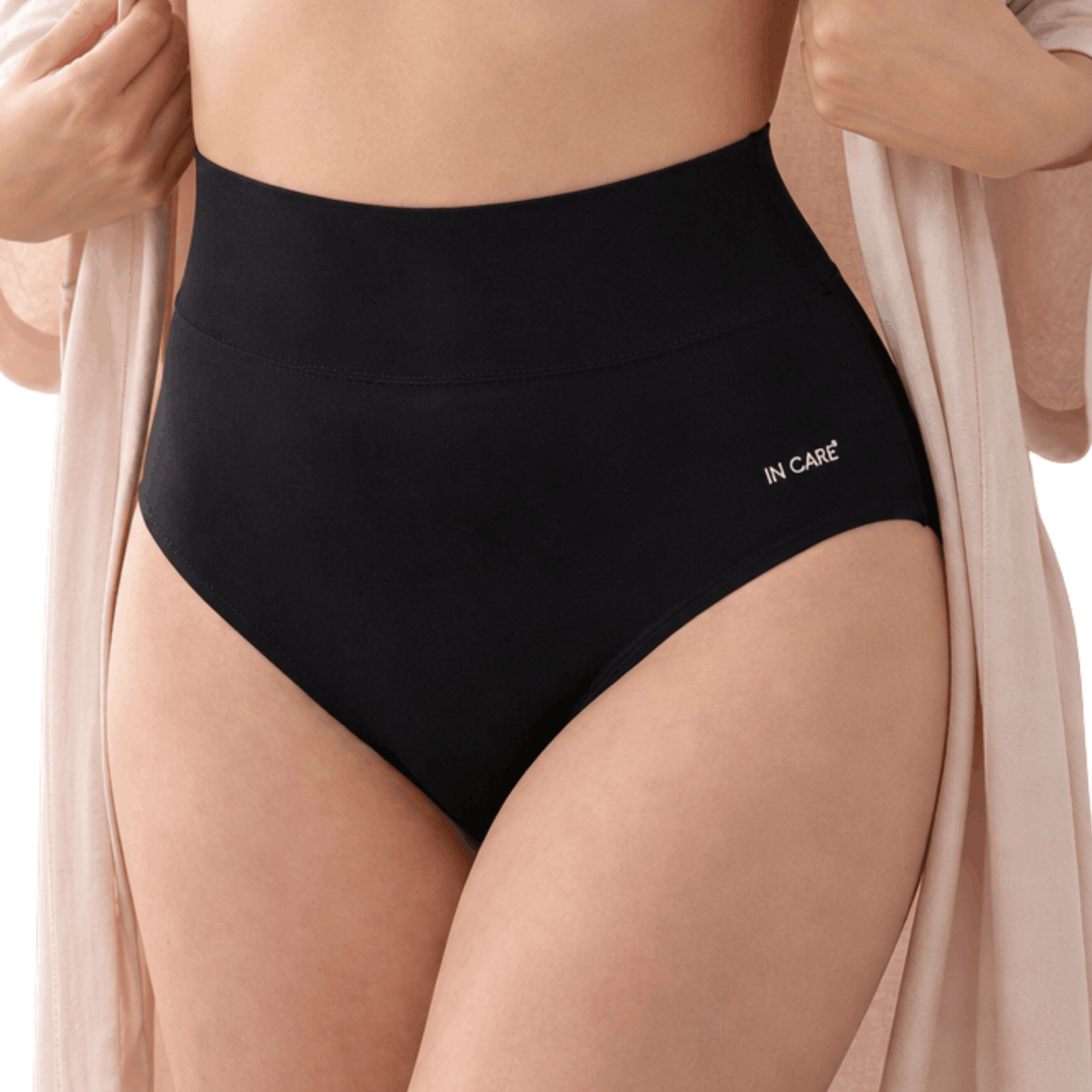 High Waist Belly Control Shaper Panty with Broad Elastic Belt