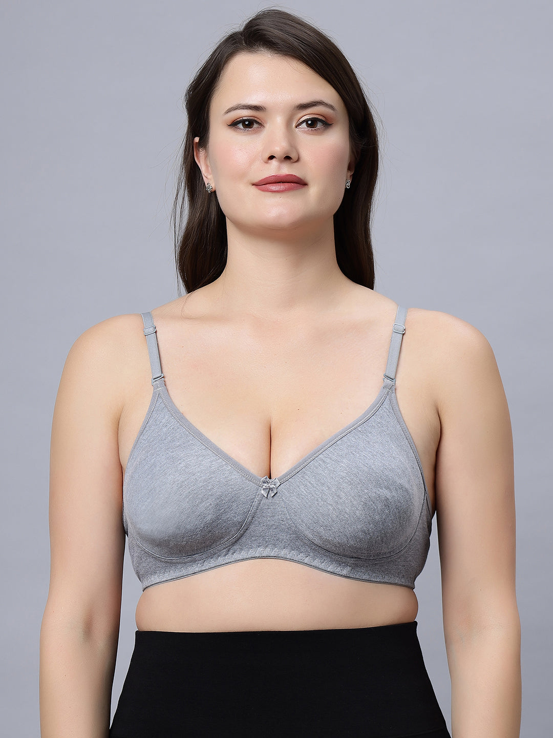 Navya Medium coverage T-shirt Bra with Non Padded and detachable straps