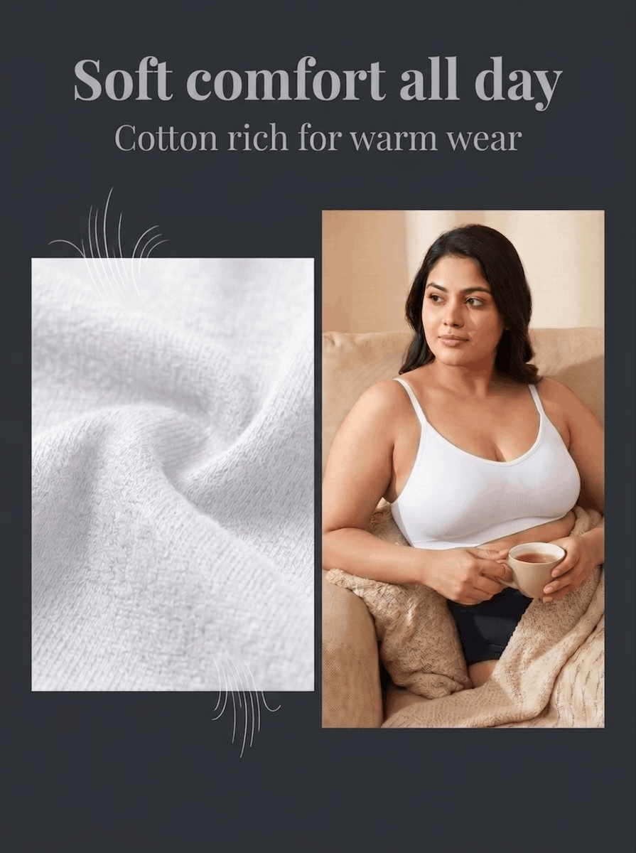 Full Coverage Non-Padded Sports Bra - 6 Colours