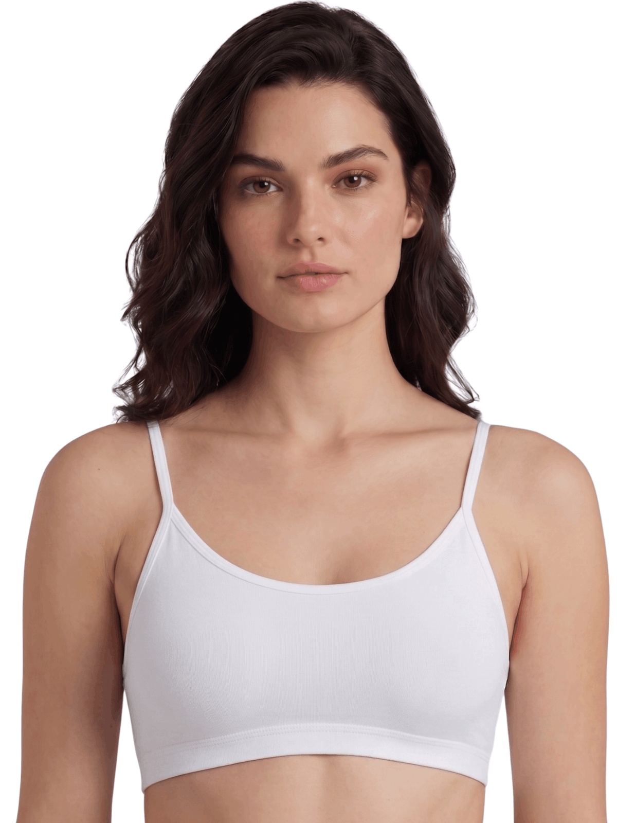 Slip-On Sports Bra - Non-Padded, Full Coverage