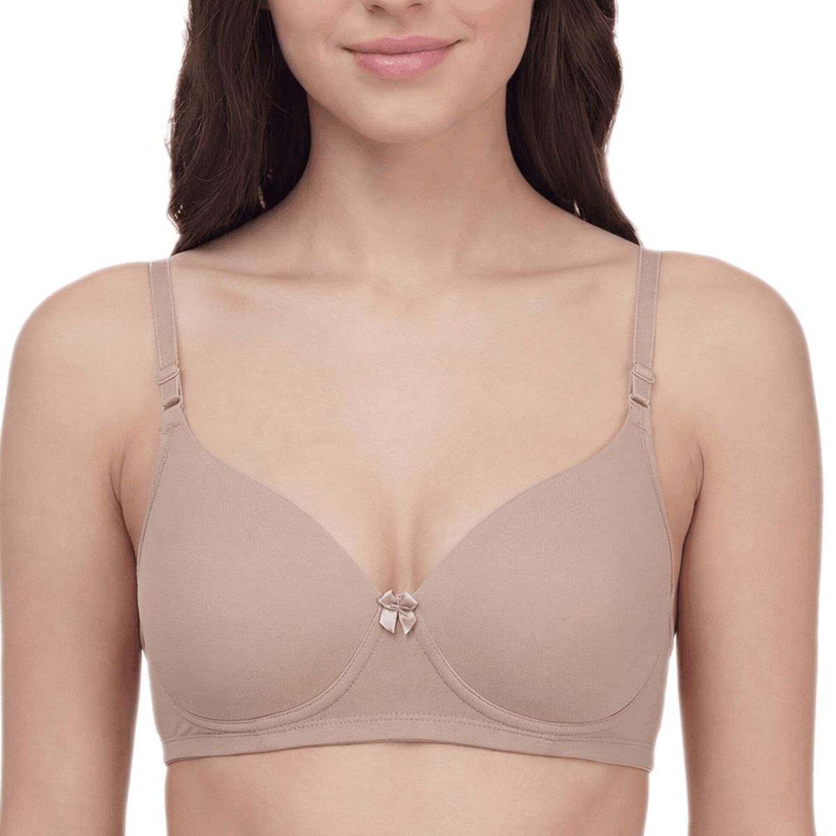 Half Coverage Padded T-Shirt Bra - B Cup