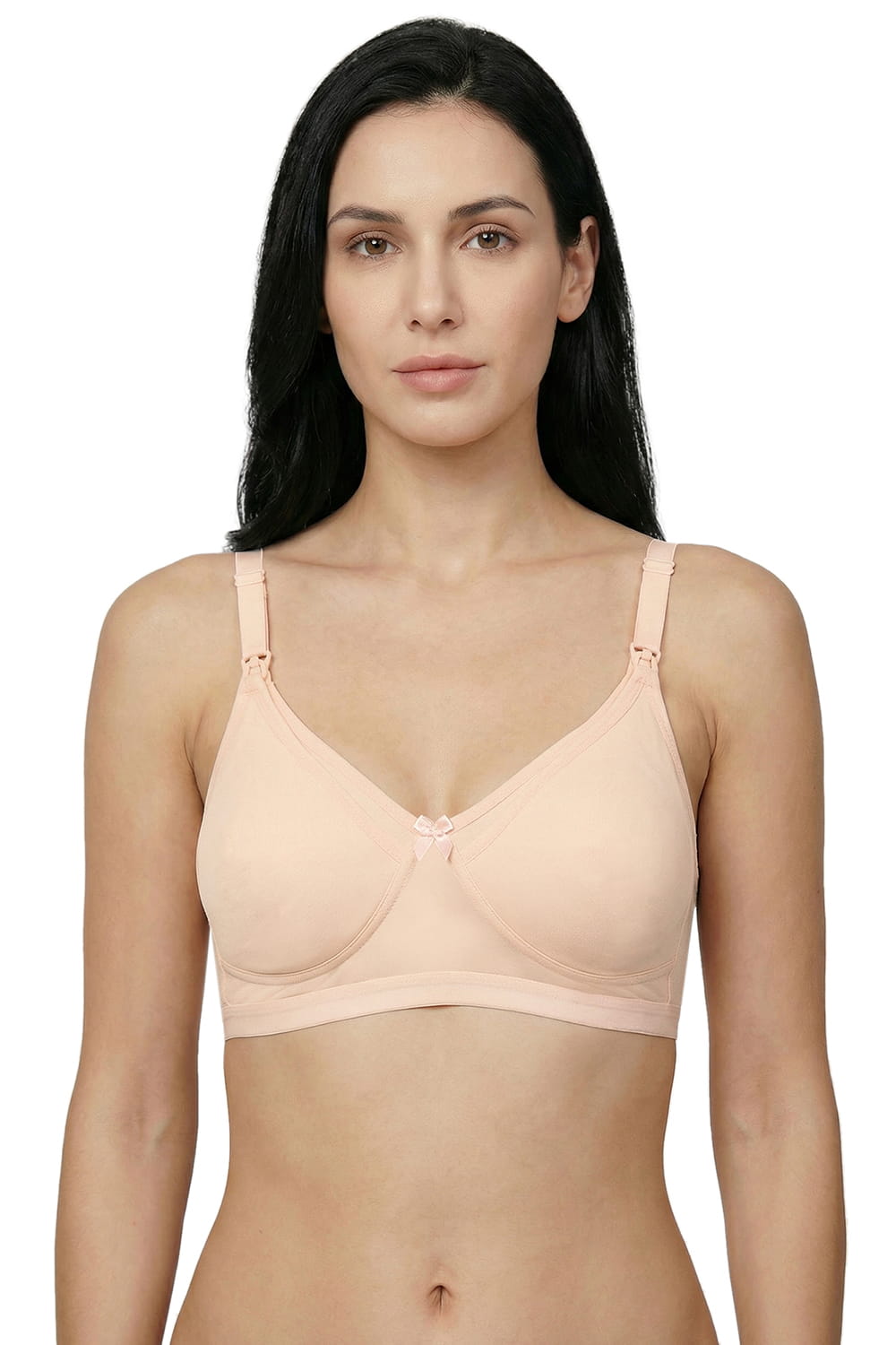 Non-Padded Non-Wired Maternity Nursing Bra - Zoey, D Cup