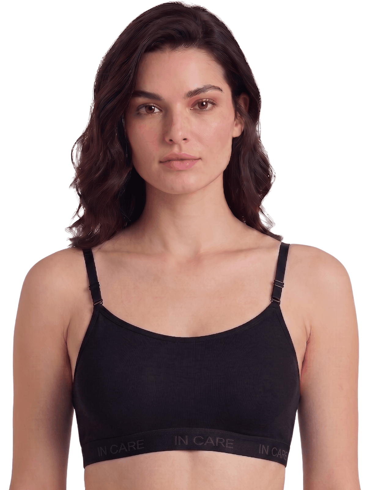 Wire-Free Slip-On Sports Bra - Full Coverage