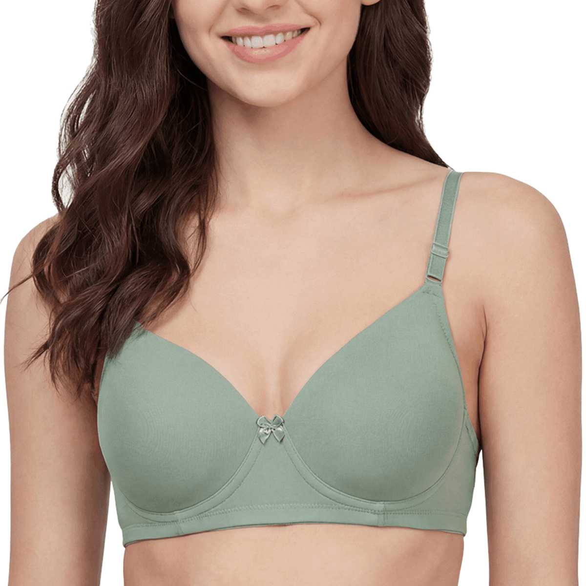 Half Coverage Padded T-Shirt Bra - B Cup
