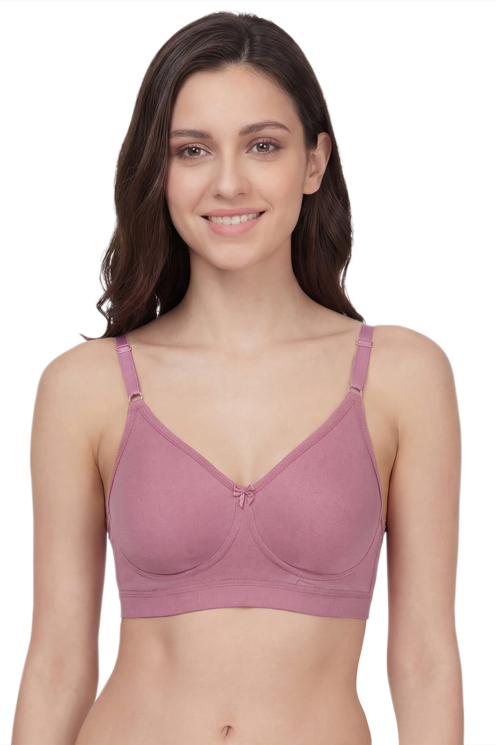 Seamless Full Coverage Non-Padded Bra - AlplVictoria, C Cup