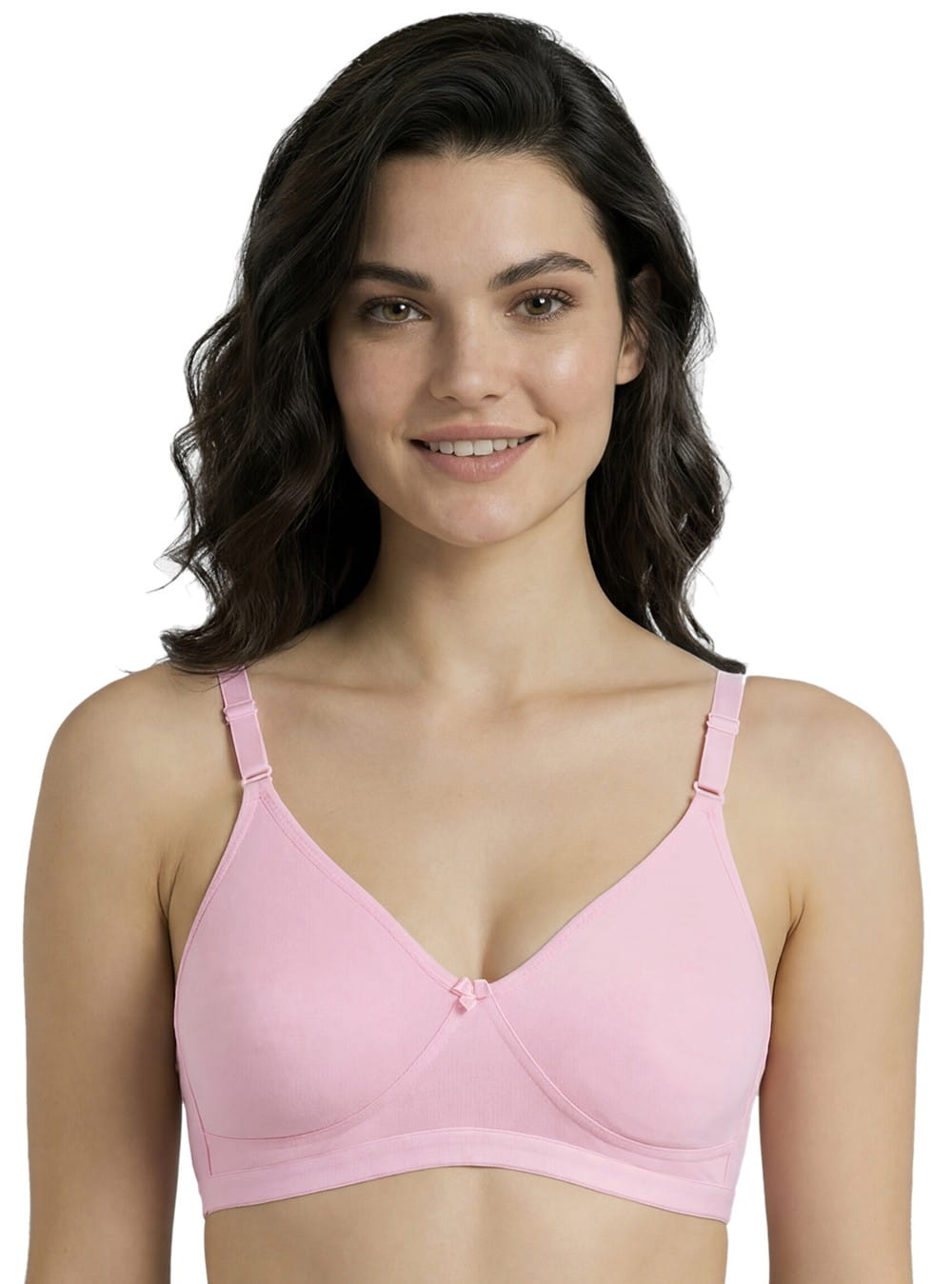 Non-Padded Full Coverage Cotton Bra for Women – Wire Free, Moulded Cups (Suhana)