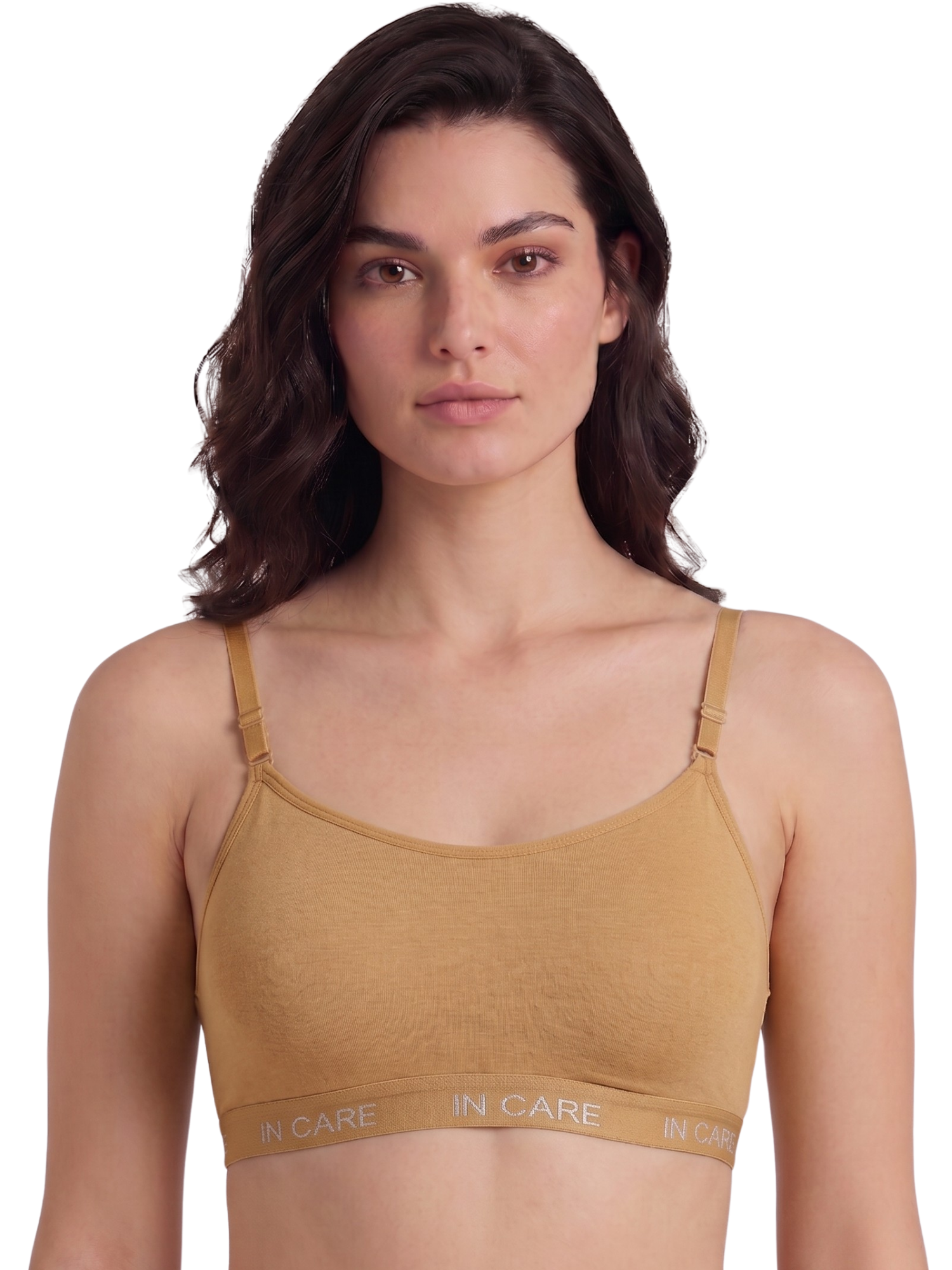 Wire-Free Slip-On Sports Bra - Full Coverage