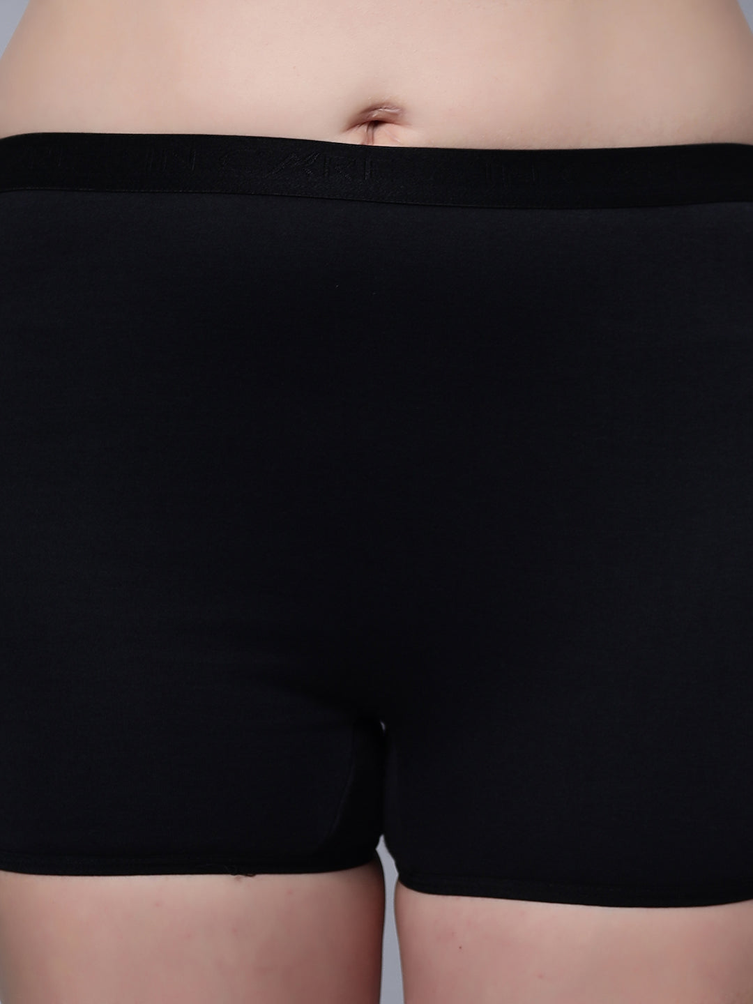 In Care Outer elastic Boyshorts - Pack of 3 (ICLG-011)