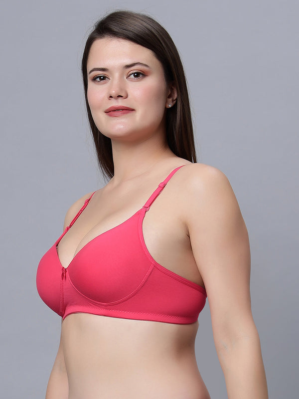In Care medium coverage padded bra with detachable straps (ICPD-05)