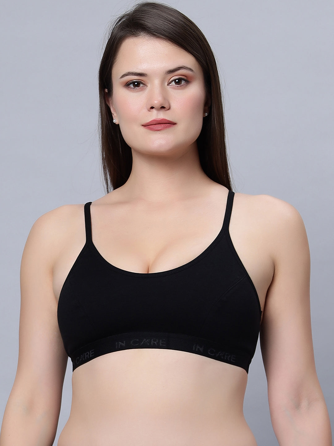 Full coverage Non padded Slip on Sports Bra (SPORTS-01)