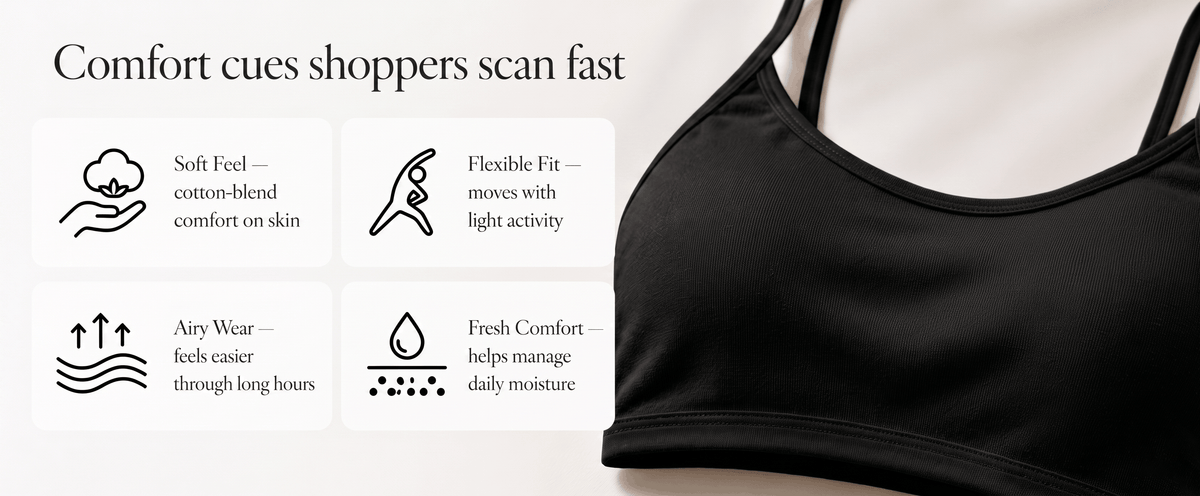 Soft, Breathable Everyday Comfort