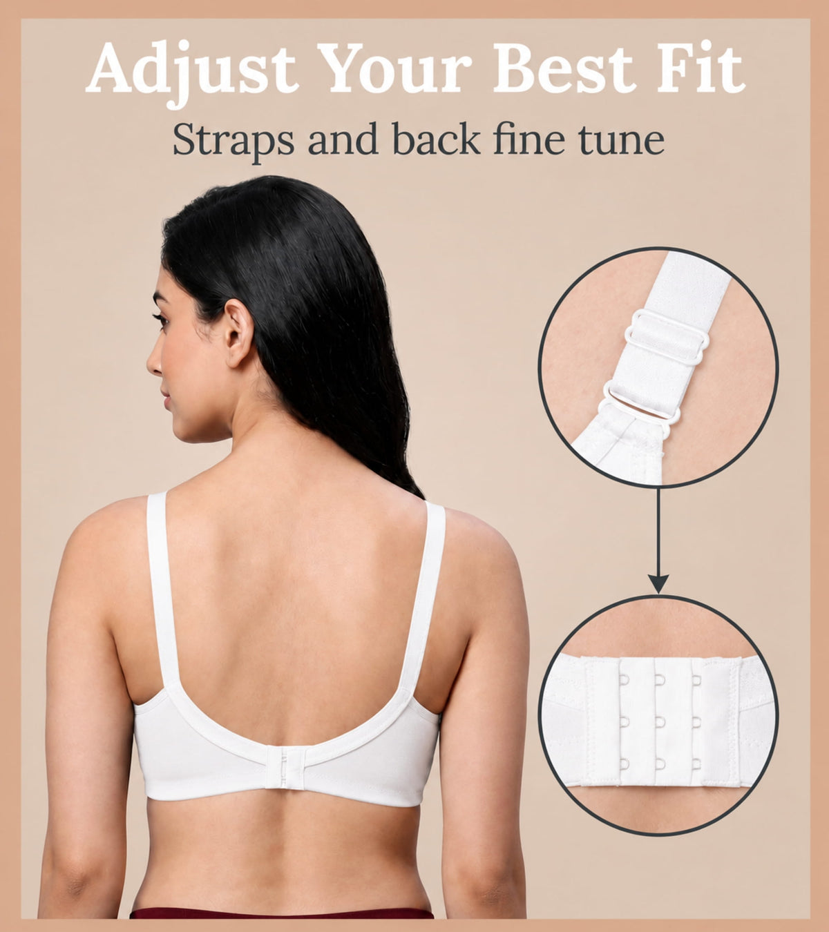 Smooth Full Coverage Non-Padded T-Shirt Bra - AlplSpaceX, C Cup