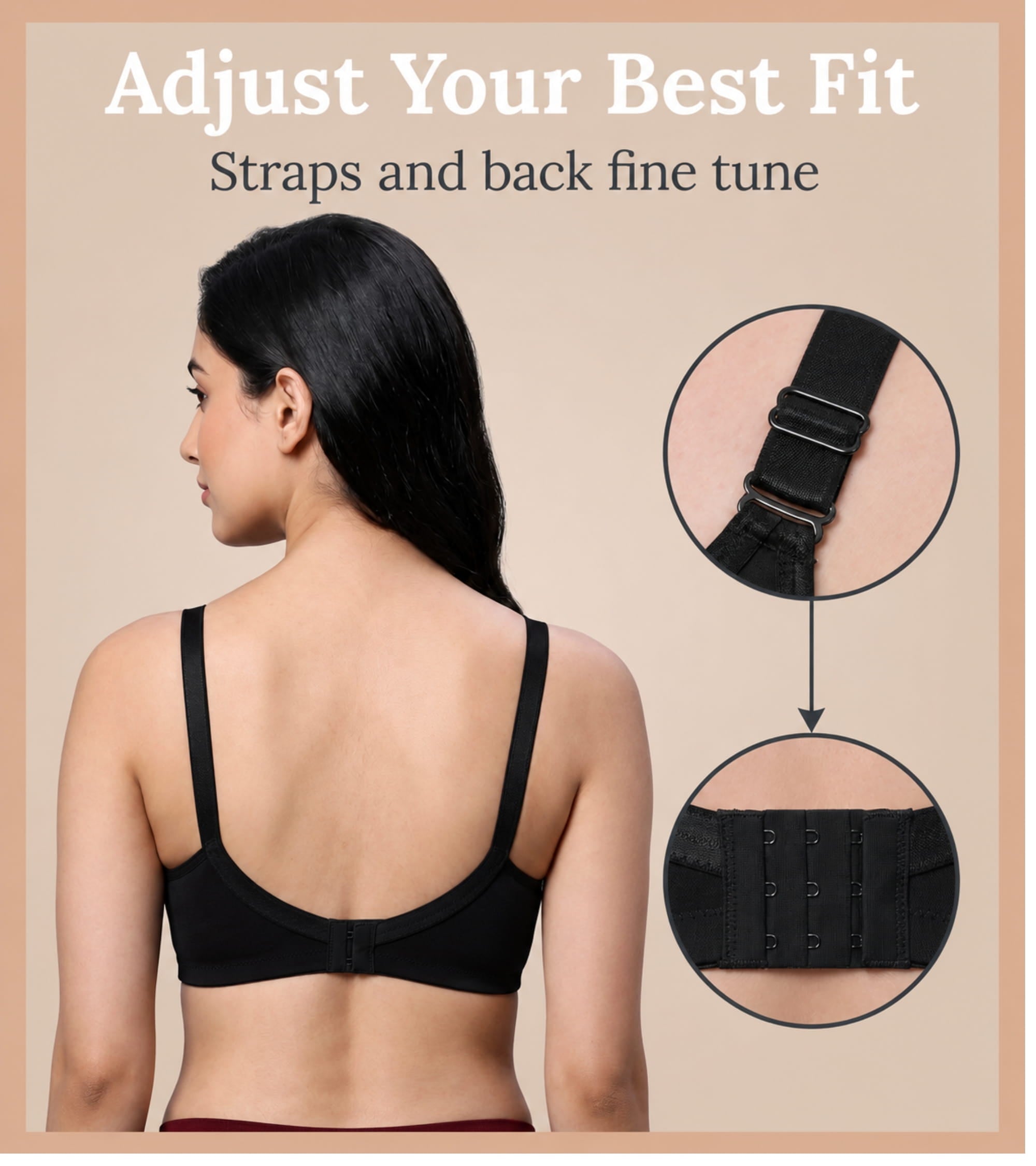 Smooth Full Coverage Non-Padded T-Shirt Bra - AlplSpaceX, C Cup