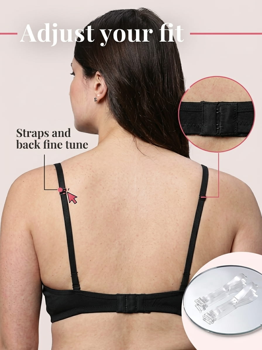 Everyday Padded T-Shirt Bra - B Cup, 4 Colours
