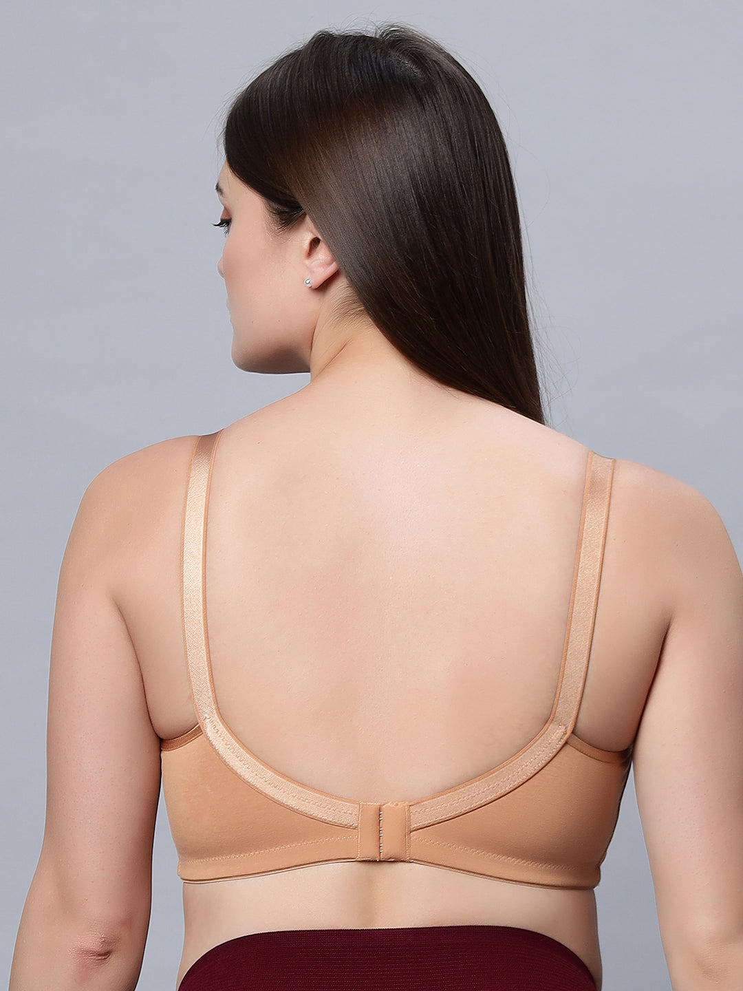 ALPLSPACEX© Full coverage Non padded T-shirt Bra (C)