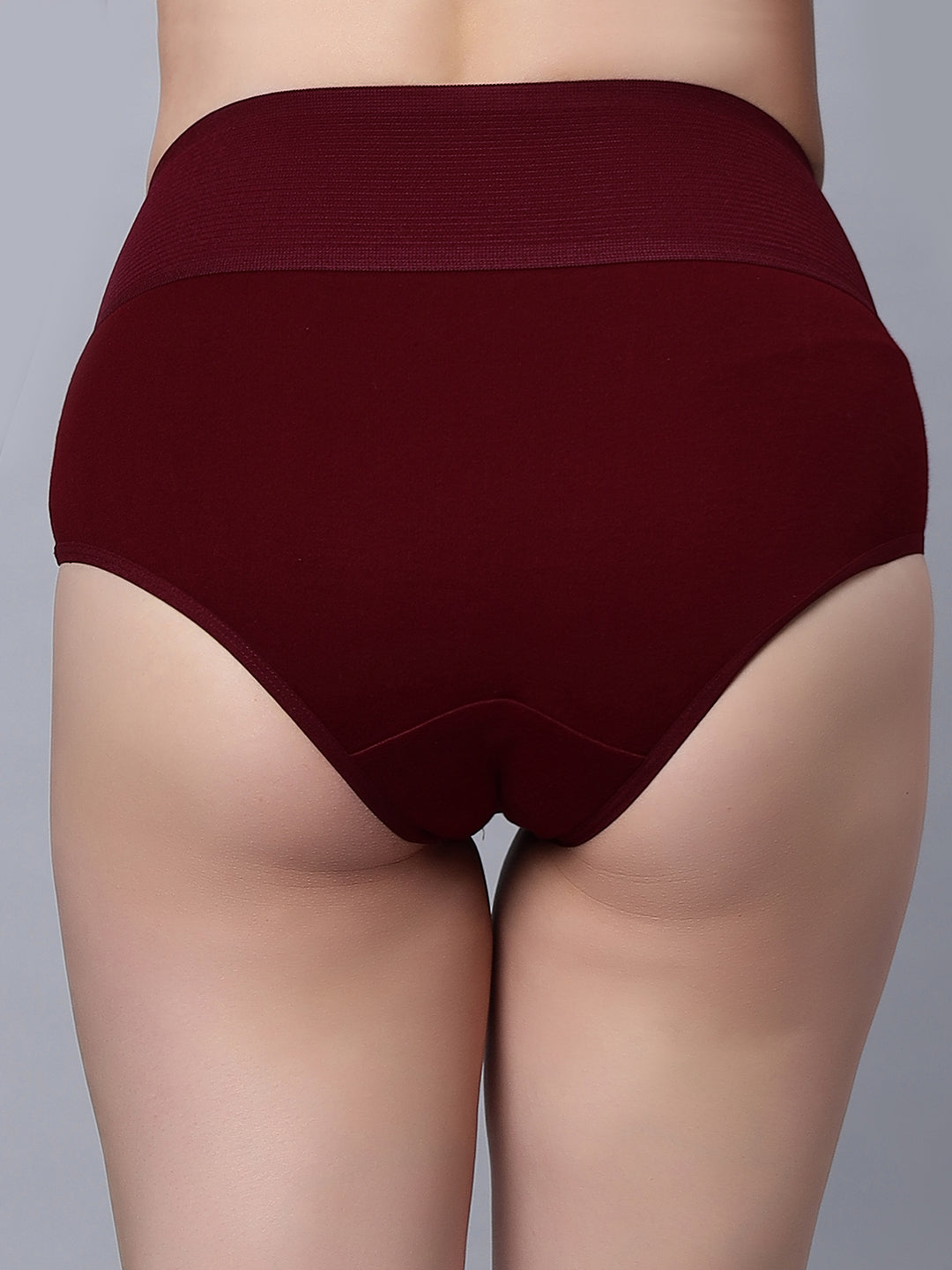 Broad belt Outer Elastic Belly Control Panties - Pack of 3 (ICBB-005)
