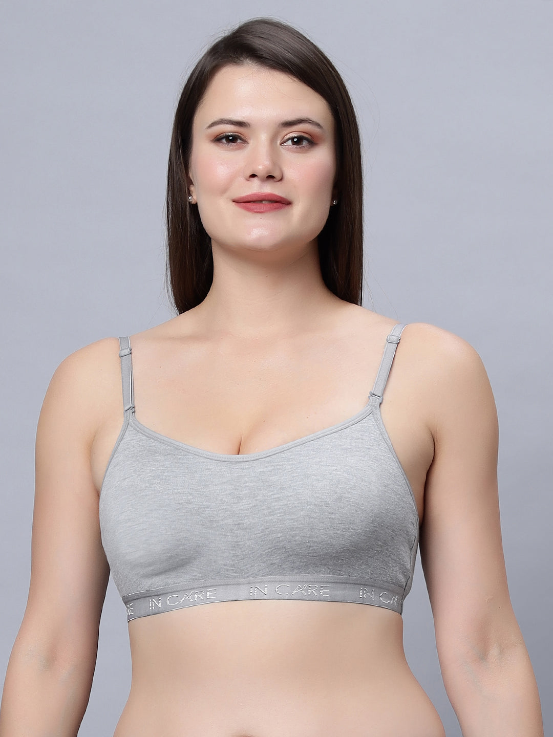 Full coverage Non padded Slip on Sports Bra (SPORTS-03)