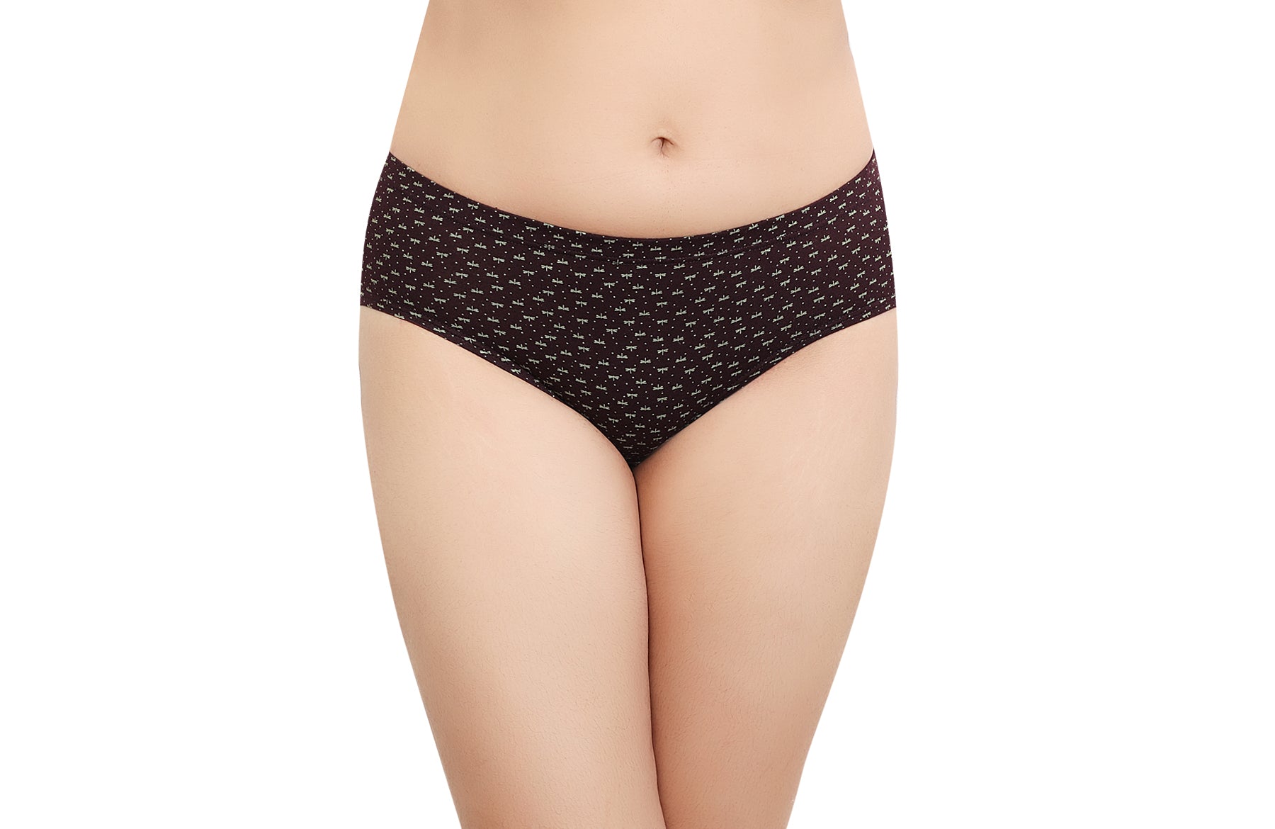 In Care Printed Inner Elastic Hipster Panty Assorted Cotton Combo (INCOMBO-04)