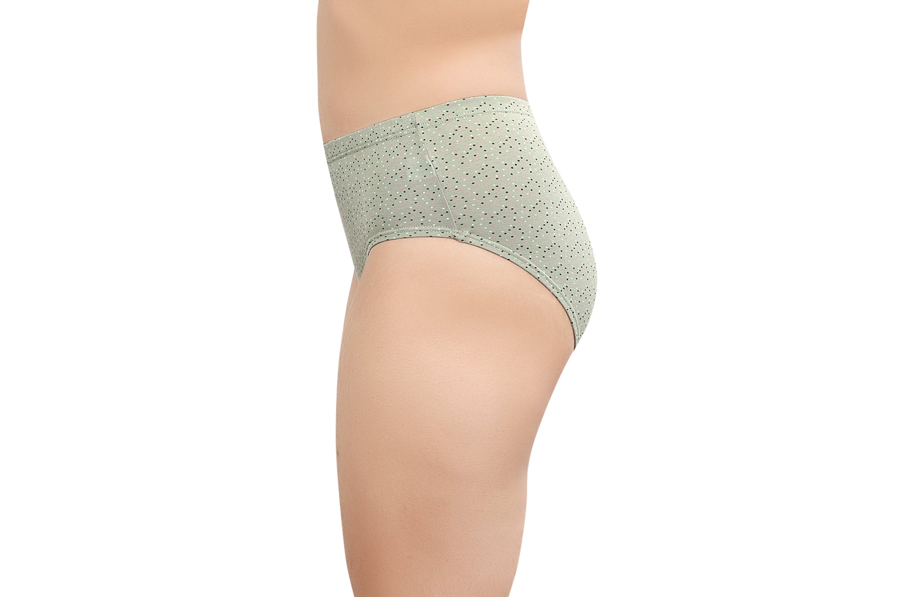 In Care Printed Inner Elastic Hipster Panty Assorted Cotton Combo (INCOMBO-04)