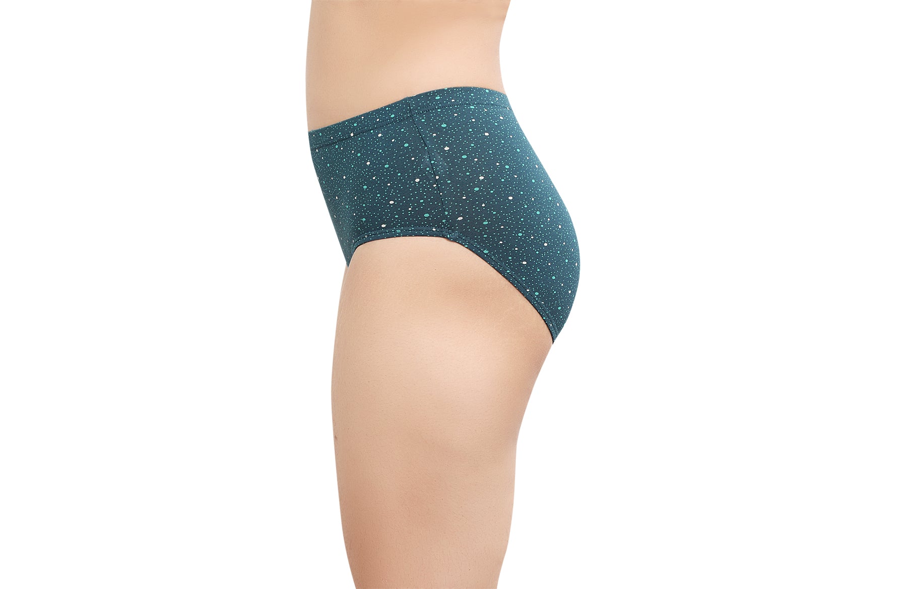 In Care Printed Inner Elastic Hipster Panty Assorted Cotton Combo (INCOMBO-05)