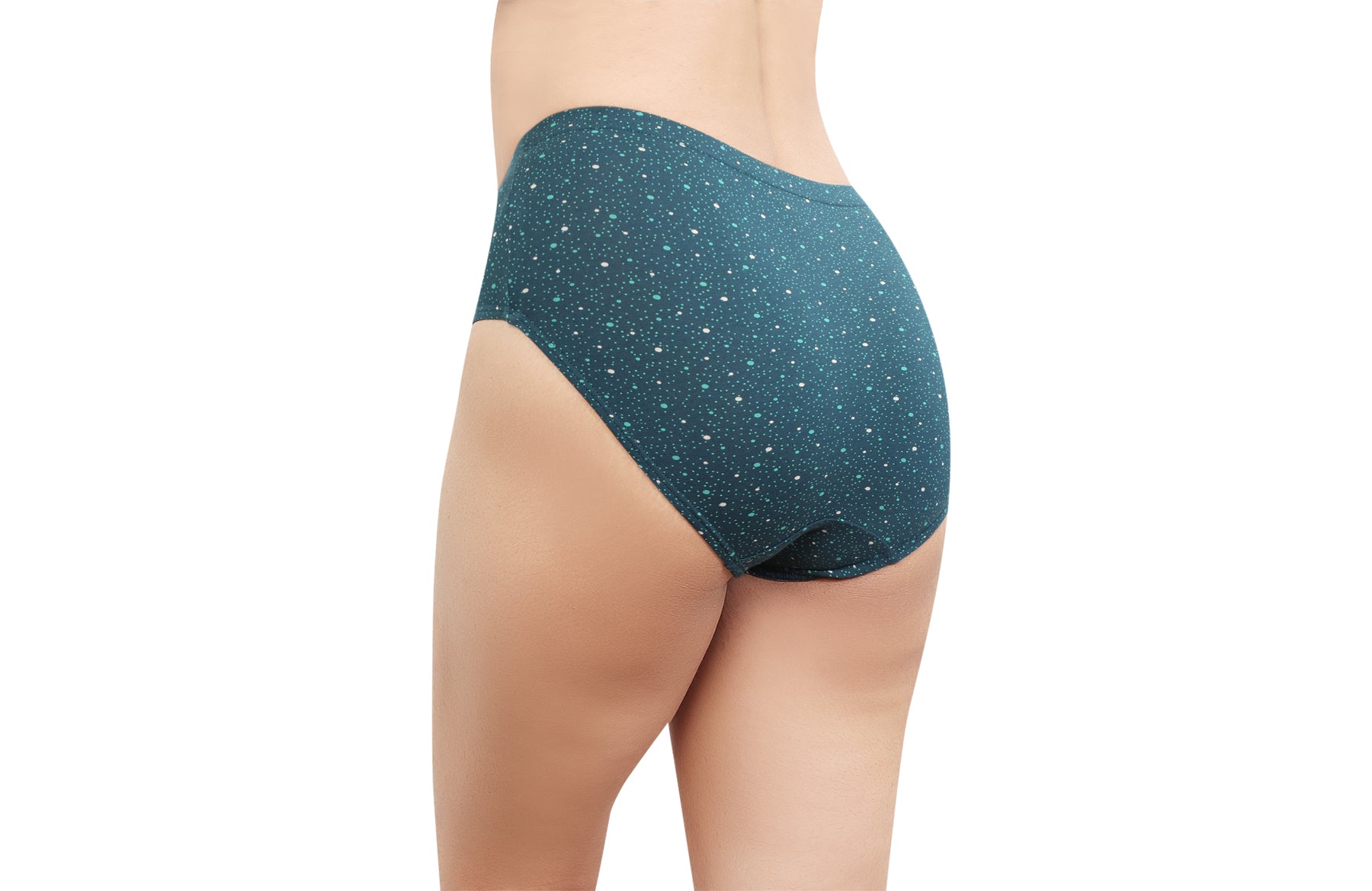 In Care Printed Inner Elastic Hipster Panty Assorted Cotton Combo (INCOMBO-05)