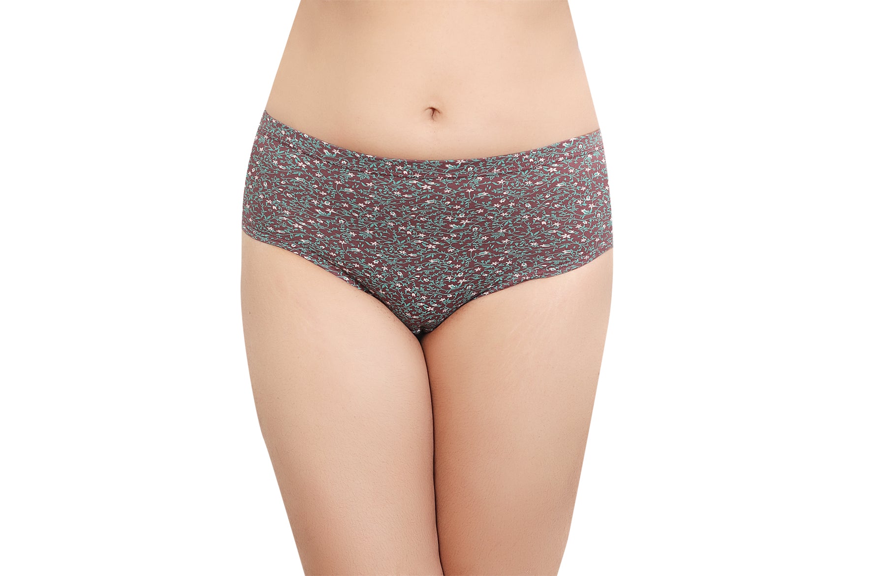 In Care Printed Inner Elastic Hipster Panty Assorted Cotton Combo (INCOMBO-05)