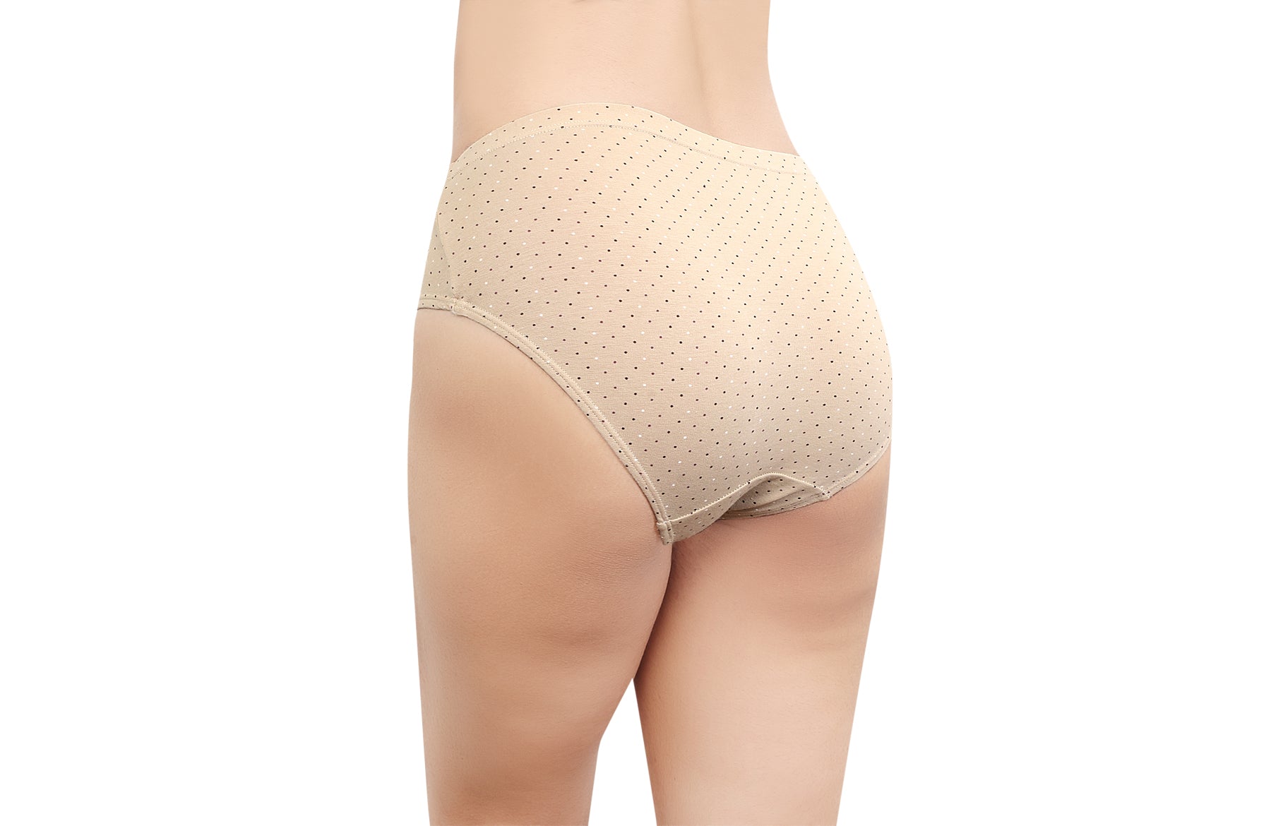 In Care Printed Inner Elastic Hipster Panty Assorted Cotton Combo (INCOMBO-03)