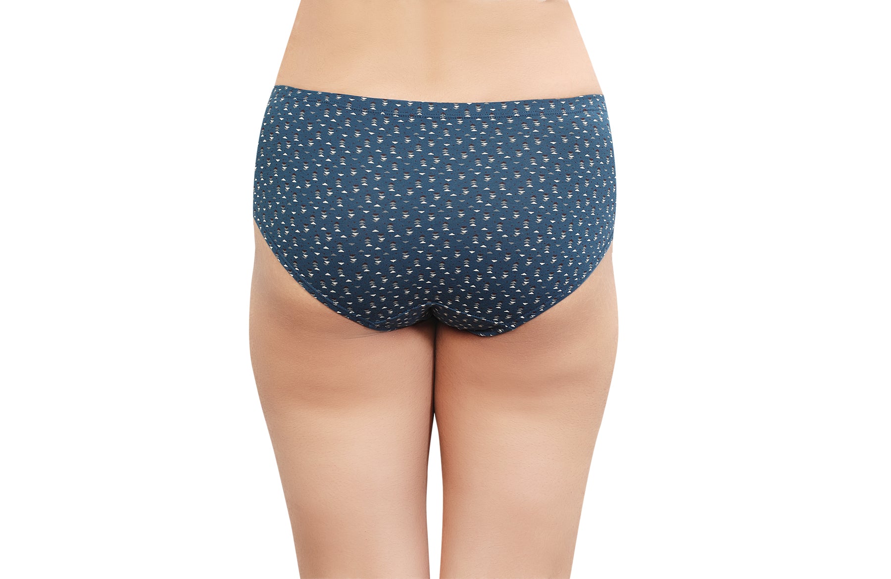In Care Printed Inner Elastic Hipster Panty Assorted Cotton Combo (INCOMBO)
