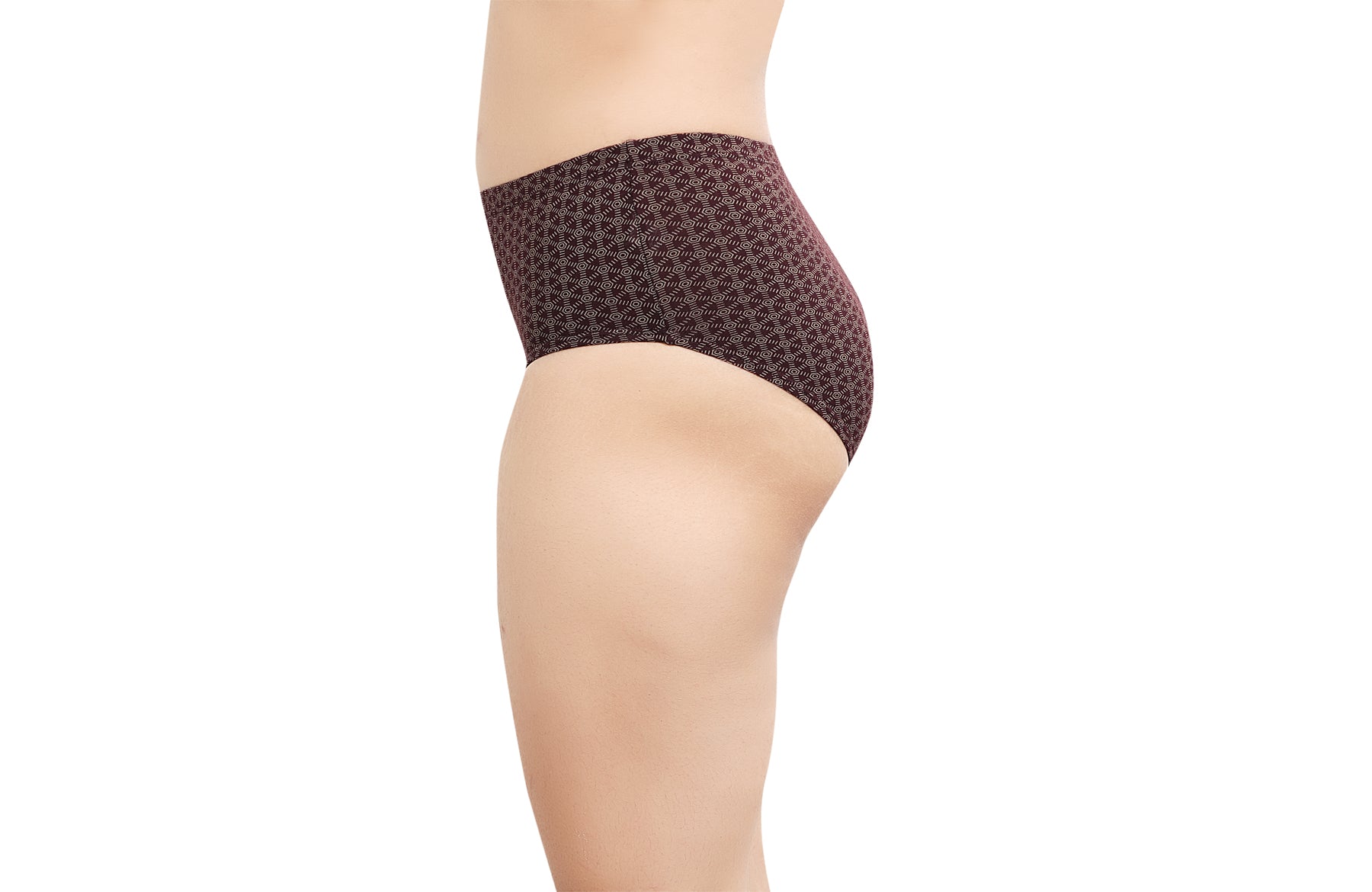 In Care Printed Inner Elastic Hipster Panty Assorted Cotton Combo (INCOMBO)