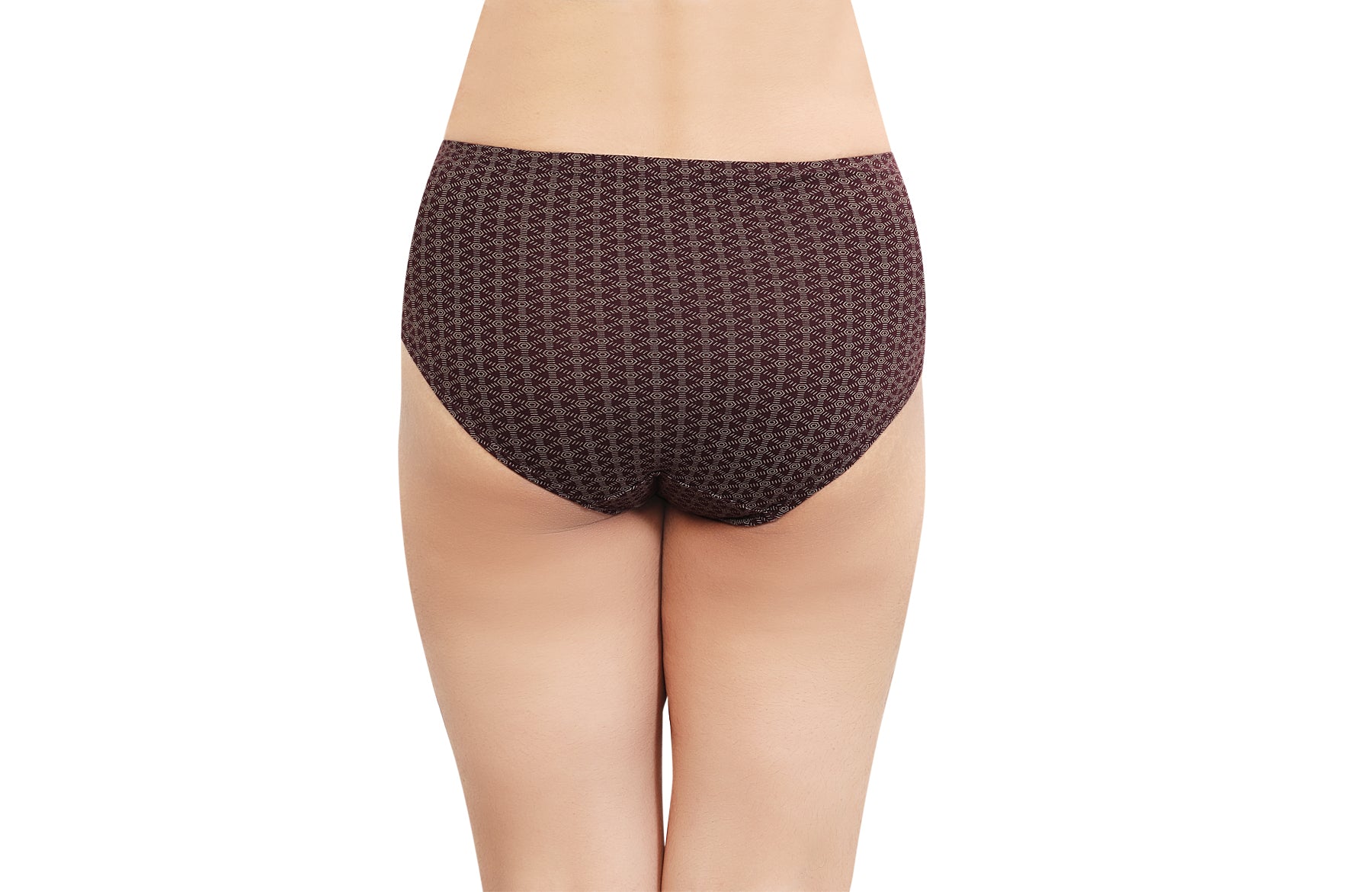 In Care Printed Inner Elastic Hipster Panty Assorted Cotton Combo (INCOMBO)