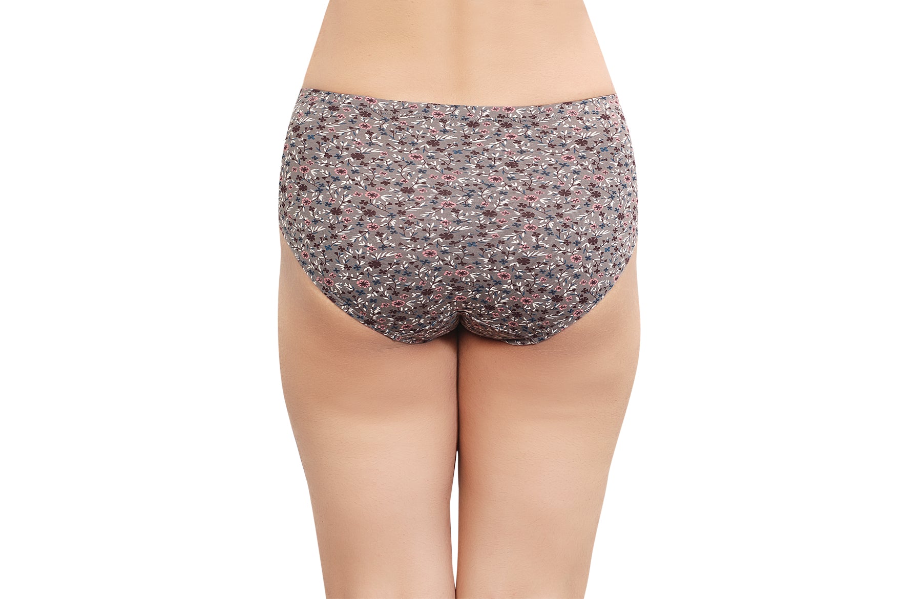 In Care Printed Inner Elastic Hipster Panty Assorted Cotton Combo (INCOMBO)