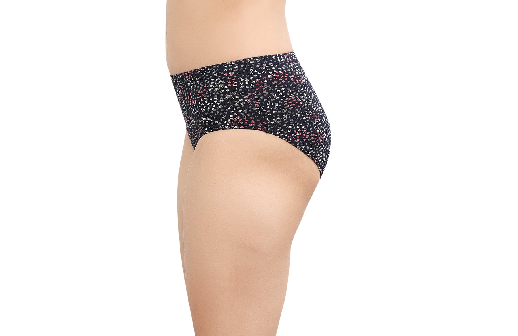 In Care Printed Inner Elastic Hipster Panty Assorted Cotton Combo (INCOMBO-02)