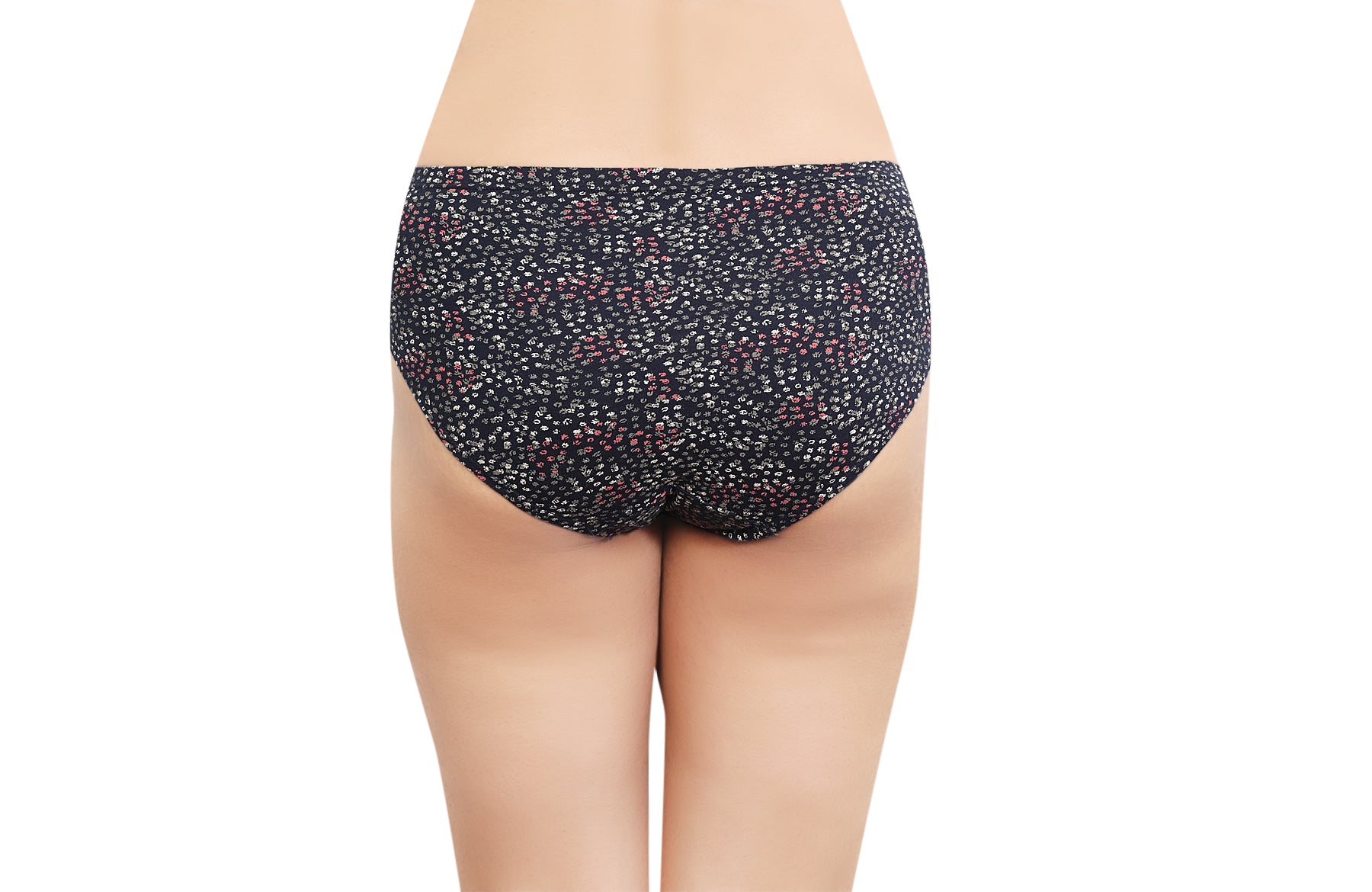 In Care Printed Inner Elastic Hipster Panty Assorted Cotton Combo (INCOMBO-02)