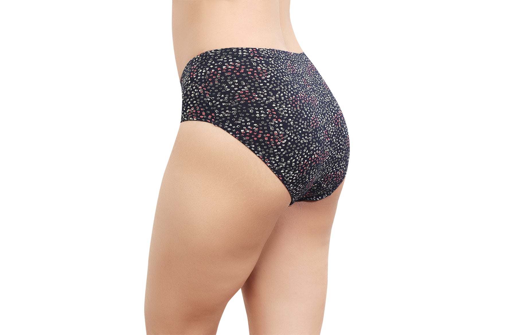 In Care Printed Inner Elastic Hipster Panty Assorted Cotton Combo (INCOMBO-02)