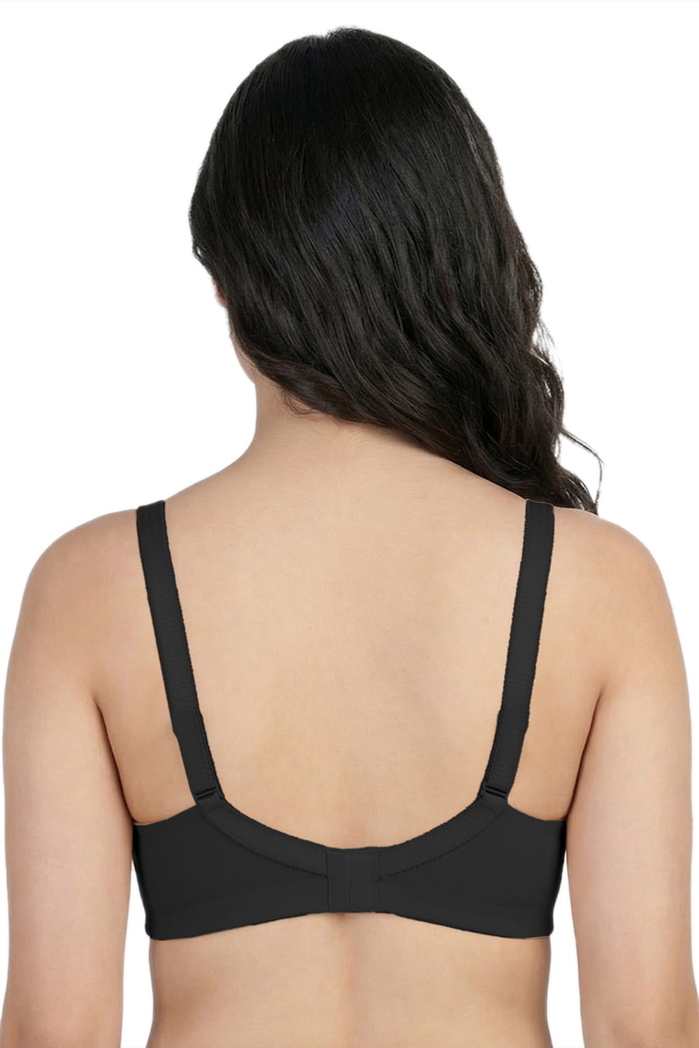 Seamless Padded T-Shirt Bra - C Cup in Skin, Black & White
