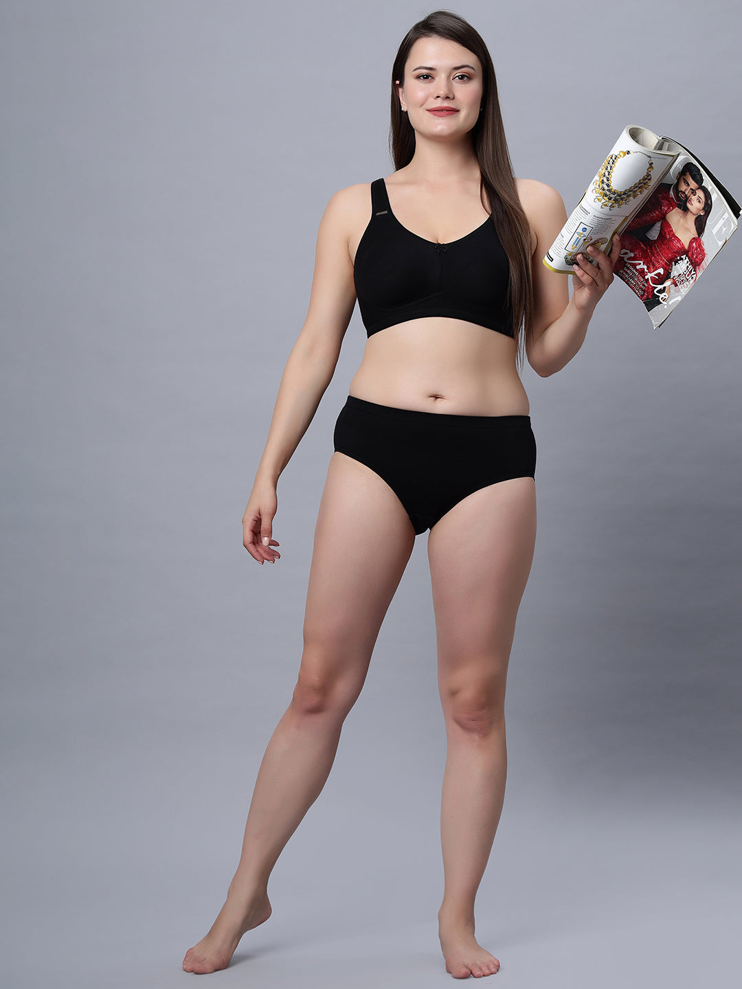 ALPLSECRET© Full coverage Non padded T-shirt Bra (C)