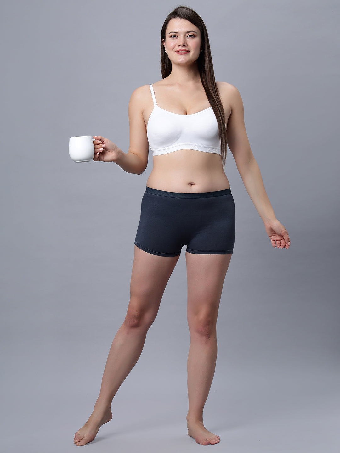 Full coverage Non padded Slip on Sports Bra (SPORTS-03)