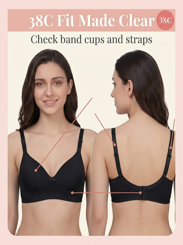 Medium Coverage Padded T-Shirt Bra - C Cup
