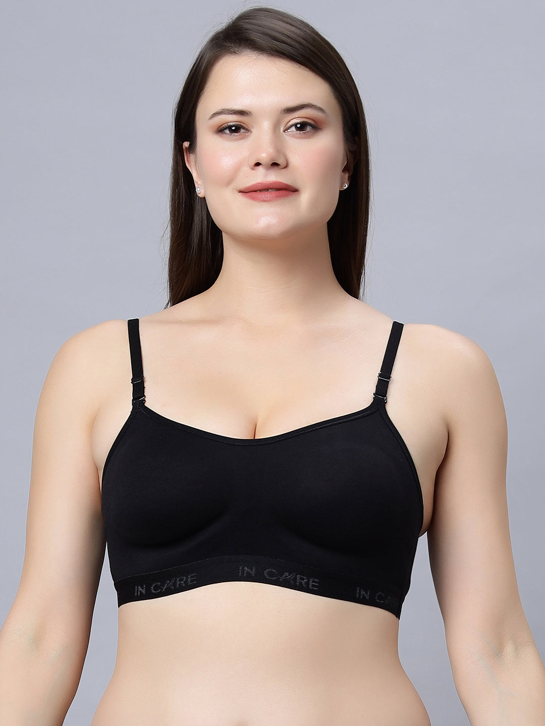 Full coverage Non padded Slip on Sports Bra (SPORTS-03)