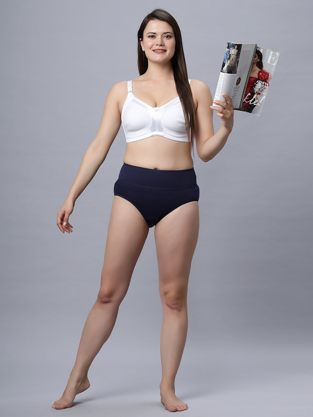 ALPLSPACEX© Full coverage Non padded T-shirt Bra (C)