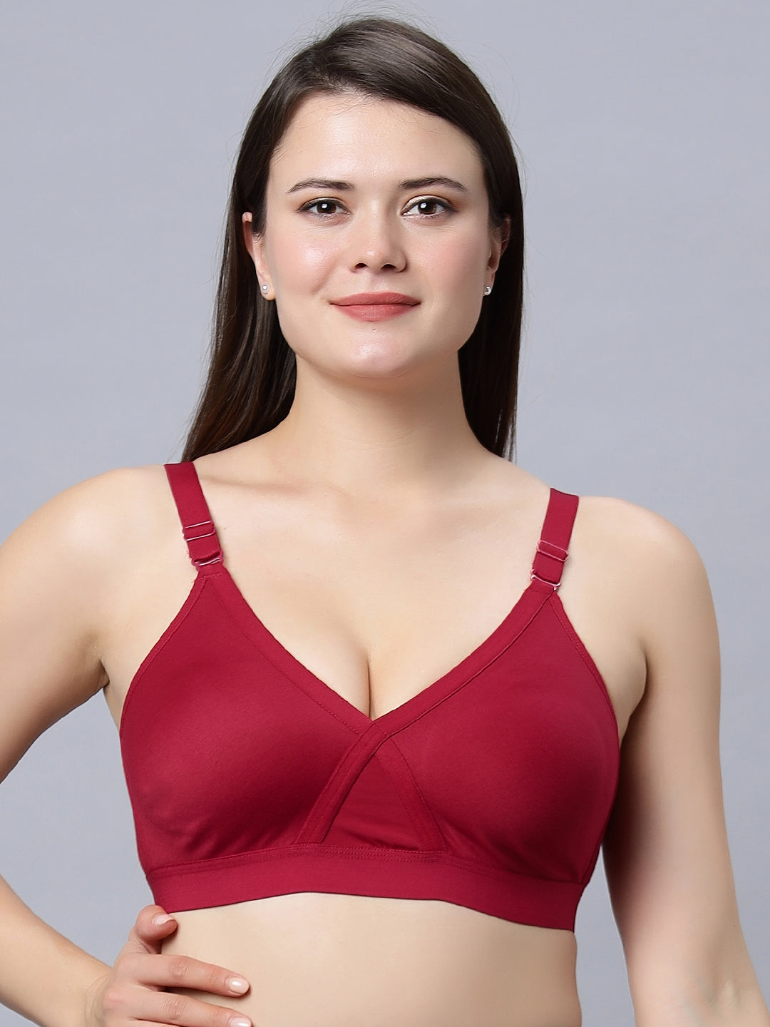 ALPLSENORITA Full coverage Non padded T-shirt Bra (D)