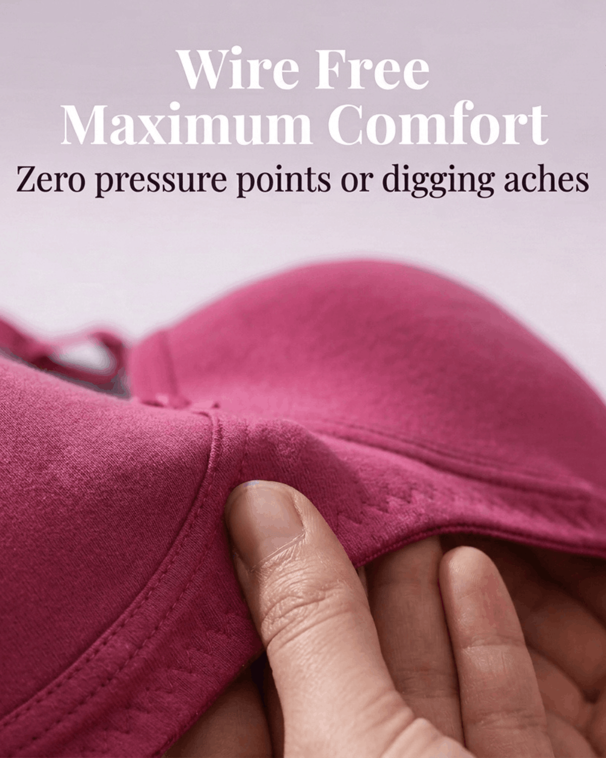 Non-Padded Full Coverage Bra for Women – Wire Free, Moulded Cups (Soha)