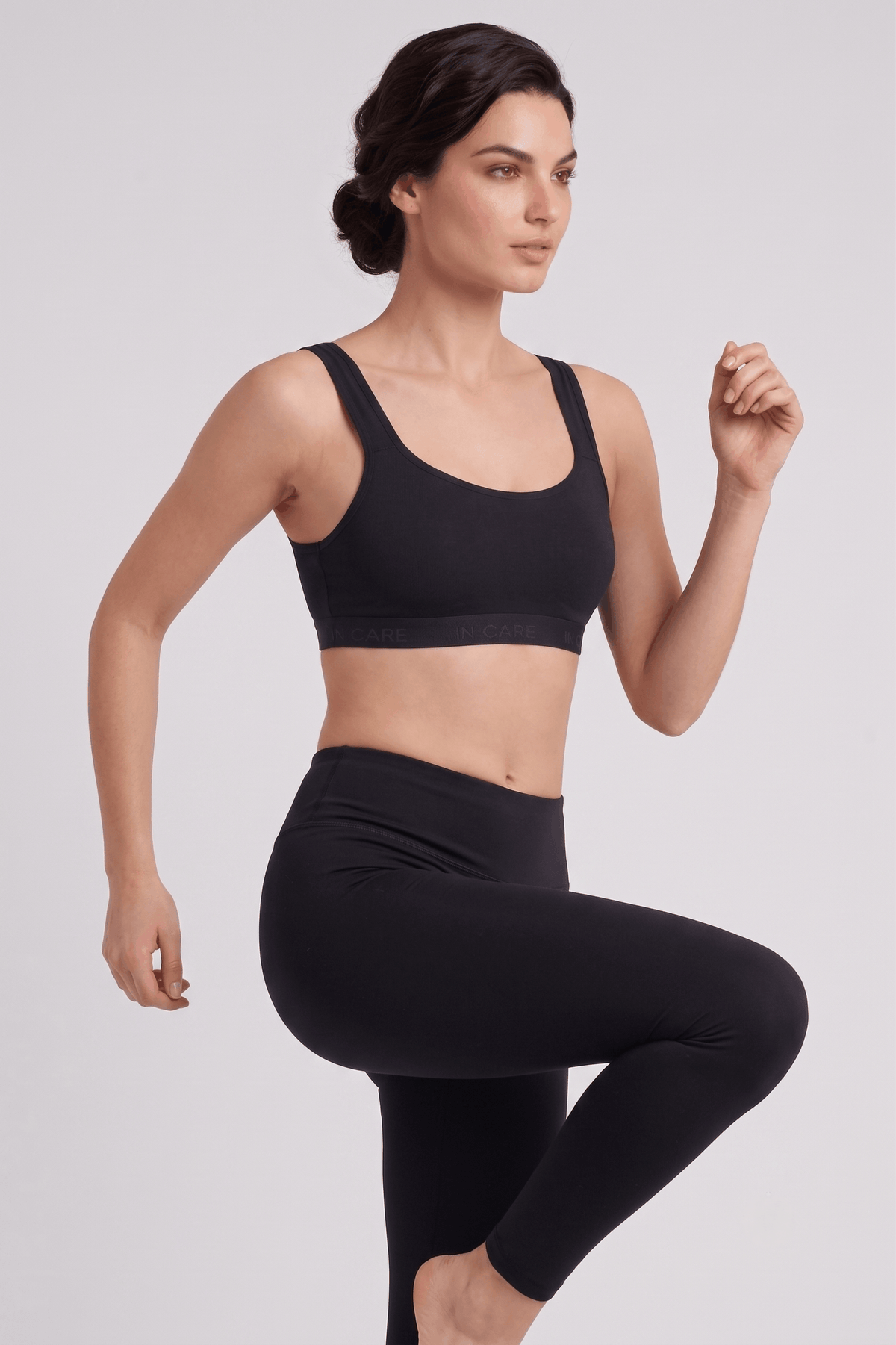 Non-Padded Sports Bra - Full Coverage, Secure Fit