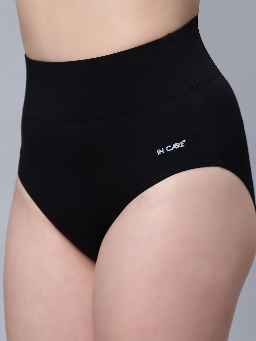In Care Inner Elastic Broad Belt Belly Control Shapers Hipster Panty (ICIB-030)