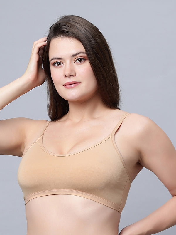 In Care slip-on non-padded sports bra full coverage (ALPLSP-04)