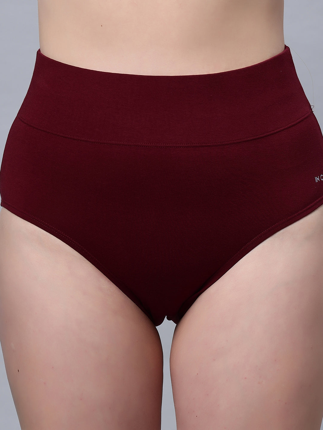 In Care Inner Elastic Broad Belt Belly Control Shapers Hipster Panty (ICIB-030)