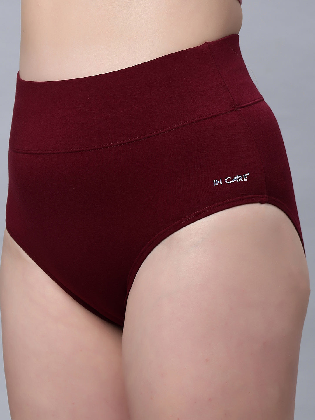 In Care Inner Elastic Broad Belt Belly Control Shapers Hipster Panty (ICIB-030)