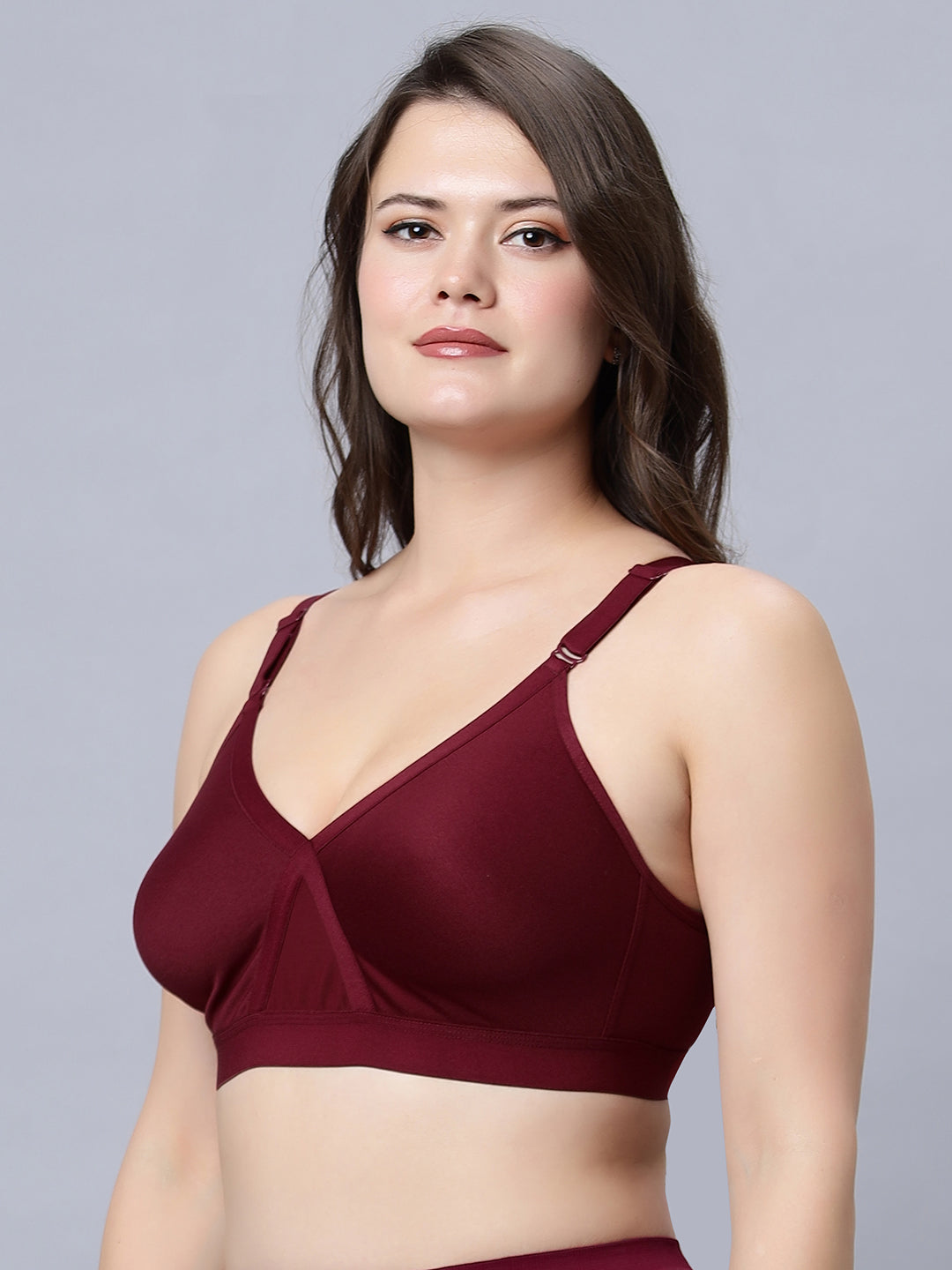 ALPLSENORITA Full coverage Non padded T-shirt Bra (D)