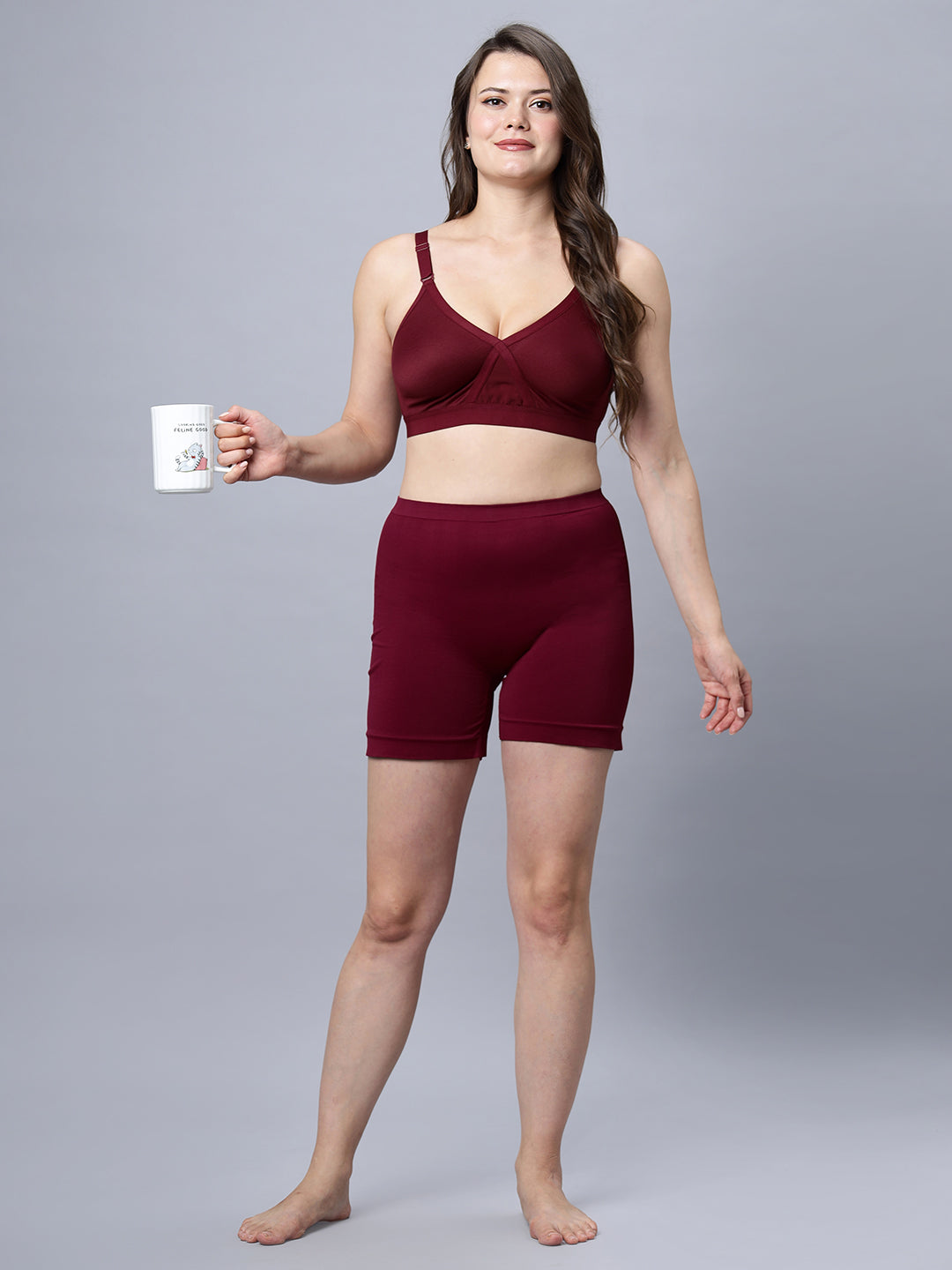 ALPLSENORITA Full coverage Non padded T-shirt Bra (D)